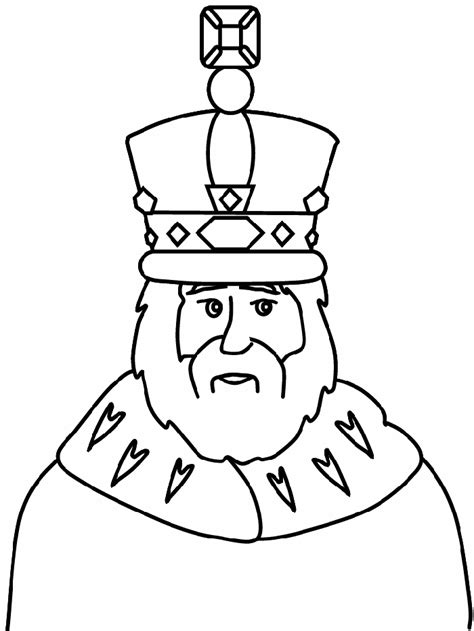 king coloring page  printable coloring pages  kids