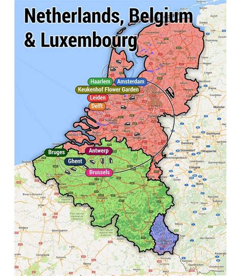 book travel guide   netherlands belgium luxembourg