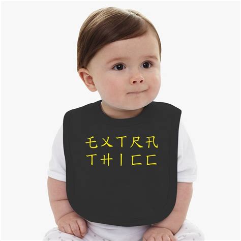 extra thicc baby bib customon