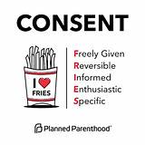 Consent Fries Parenthood Planned Sexual Assault Easy Awareness Acronym Month Giving Affirmative Situations Receiving Important Model Explain Uses Quarantine Understanding sketch template