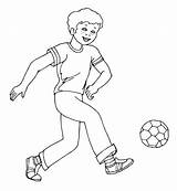 Coloring Pages Soccer Ball Popular sketch template
