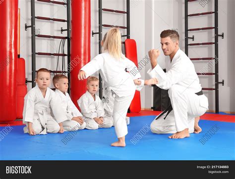 Male Karate Instructor Image And Photo Free Trial Bigstock
