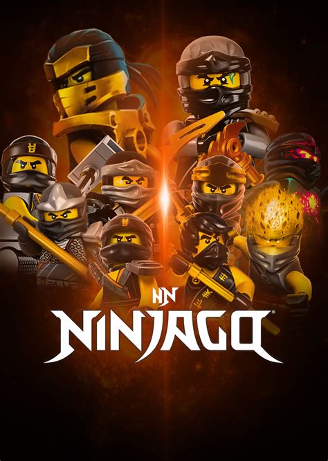 ninjago crystallized official poster  season   artofit
