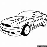 Mustang Coloring Ford Boss 1969 Cars Pages Online sketch template