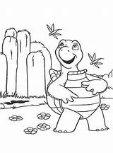 Coloring Pages Turtle Hedge Over Verne Print sketch template