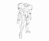 Samus Aran Coloring Pages Another sketch template