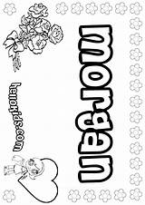 Morgan Coloring Pages Color Hellokids Print Girls sketch template