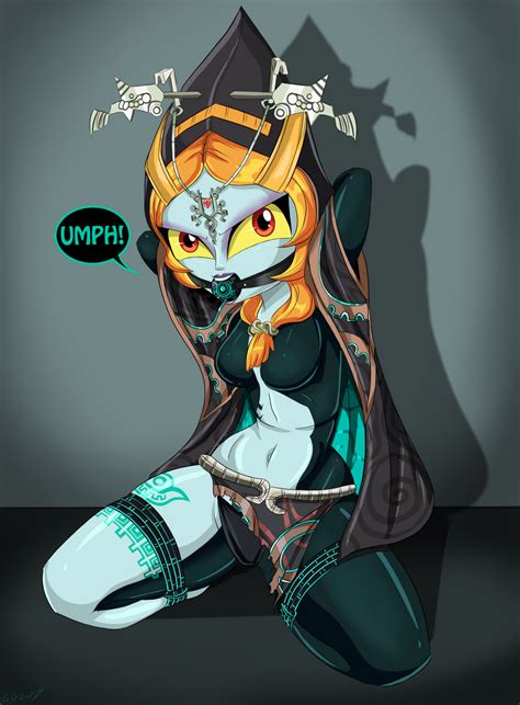 midna true form bound and gagged commission by