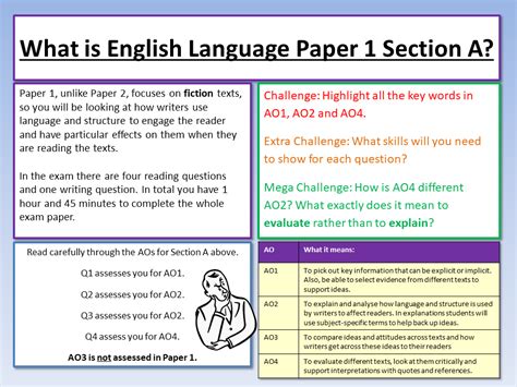 edexcel english language paper  intro teaching resources