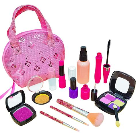 pcs girls   set pretend makeup kit toys safe  toxic kids
