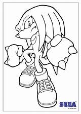 Sonic Coloring Pages Kids Printable Hedgehog Print Shadow Color Movie Knuckles Printables sketch template