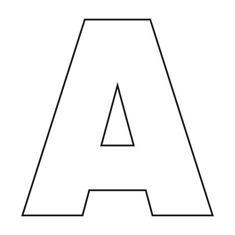 regine kleist   alphabet stencils printable capital letters