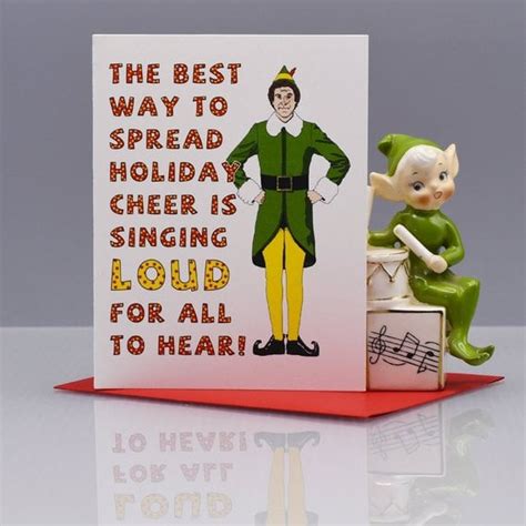elf funny christmas card funny holiday cards popsugar love and sex