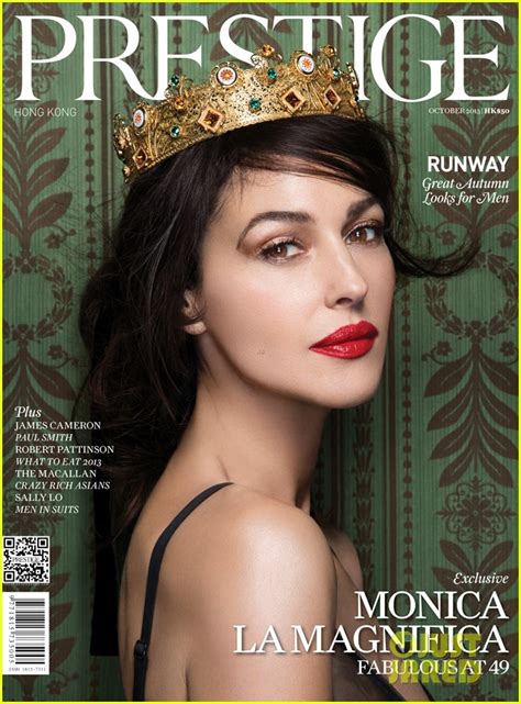 monica bellucci covers prestige hong kong october 2013 photo 2968408