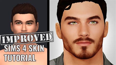 sims  skin making tutorial youtube
