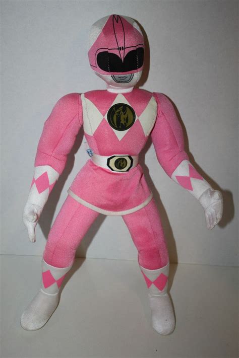 mighty morphin power rangers pink ranger plush super
