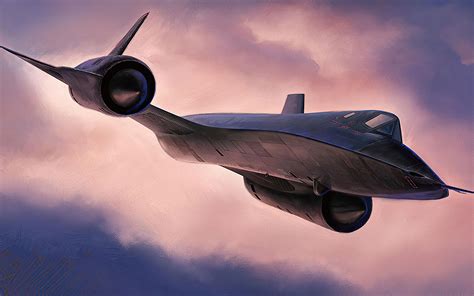 wallpapers lockheed sr  blackbird strategic reconnaissance aircraft sr  united
