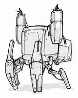 Mech Clipartmag sketch template