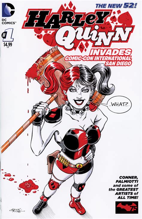 Harley Quinn Sketch Cover By 93cobra On Deviantart
