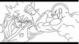 Goku Vs Frieza Coloring Pages Color God Getdrawings Dbz Getcolorings sketch template