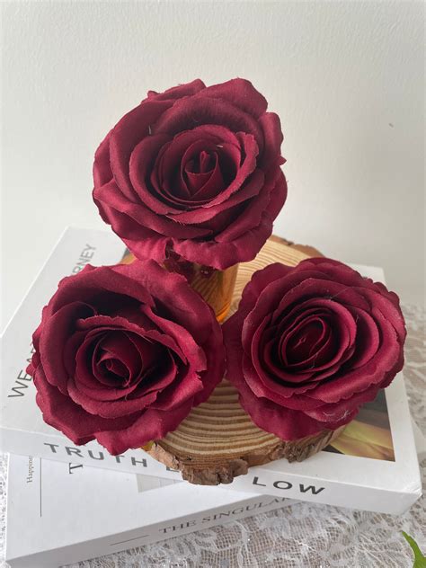 wholesale 10 100pcs artificial roses flowers wine roses etsy