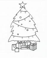 Coloring Pages Printable Christmas Tree Samples Yofreesamples sketch template