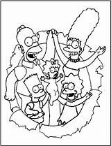 Simpsons Homer Stampare Animados Iago Martins Bestcoloringpagesforkids sketch template