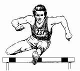 Clipart Track Field School 100m Drawing Hurdles Cliparts Jump Hurdle High Don Championships Long Club Results Gif Clipground Library Training sketch template