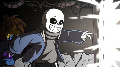 sans to the rescue glitchtale fan art by senasa231 on deviantart