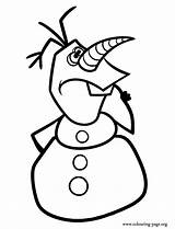 Olaf Coloring Frozen Pages Movie Elsa Colouring Color Disney Enchanted Magical Snowman Gif sketch template