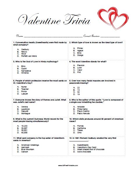 valentines day quiz questions  answers   valentines day