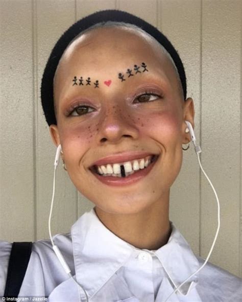 chicago catwalk model has shaved head and no eyebrows daily mail online