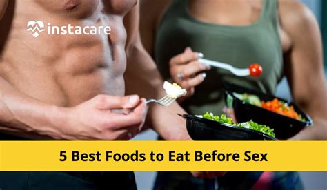 5 best foods to eat before sex