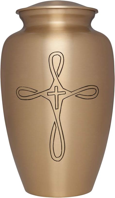amazoncom ansons urns cremation urn religious cross funeral urn