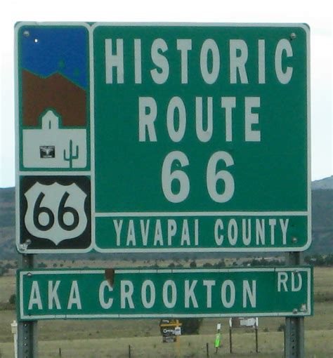historic route  signs  arizona