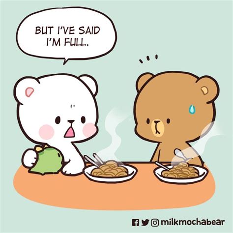Milk And Mocha On Twitter In 2020 Cute Bear Drawings Cute Emoji