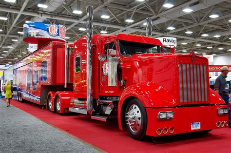 photo  great american trucking show  dallas texas trucks big rig trucks big trucks