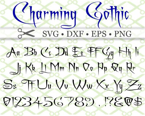 charming font svg font cricut silhouette files svg dxf eps png monogramsvgcom  svg designs