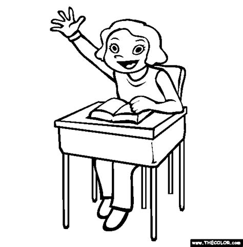 school  coloring pages