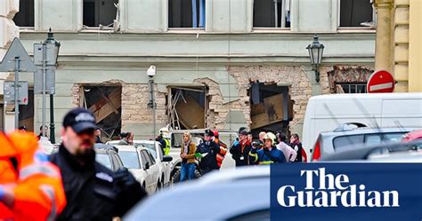 Explosion In Prague In Pictures World News The Guardian