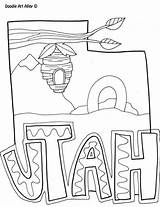 Utah Zion Park Doodle Designlooter Utes Mediafire sketch template