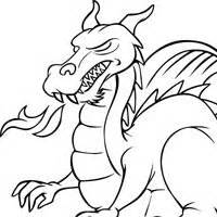 fierce dragon coloring pages surfnetkids