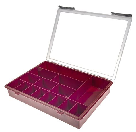 raaco  cell red pp compartment box mm  mm  mm rs