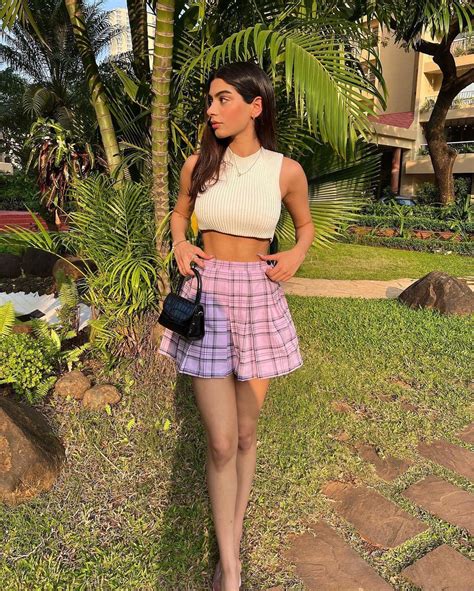 Khushi Kapoor Oozes Oomph In Backless Golden Shimmer Dress See The