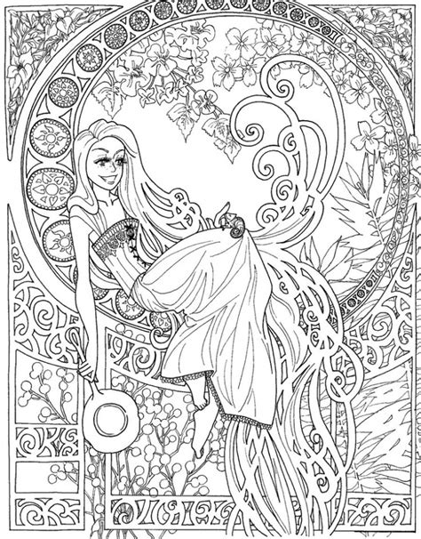 Get This Online Art Deco Patterns Coloring Pages For