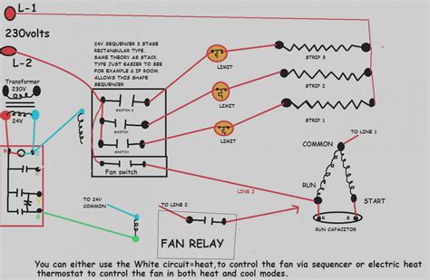goodman electric heat strip wiring diagram
