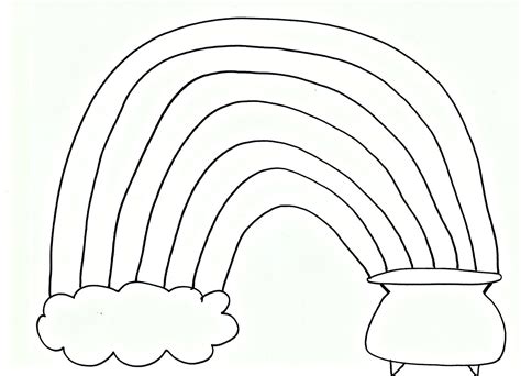 rainbow  printable coloring pages coloring home