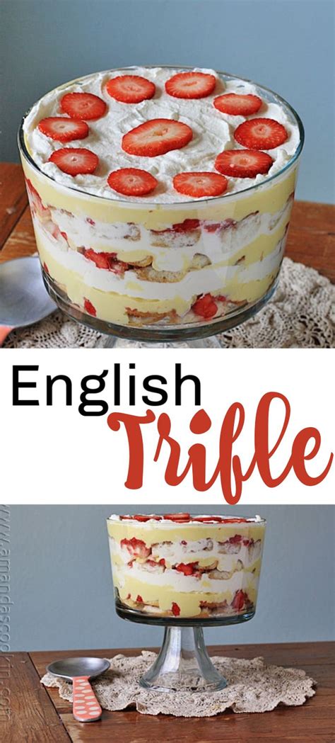 english trifle british desserts english dessert recipes