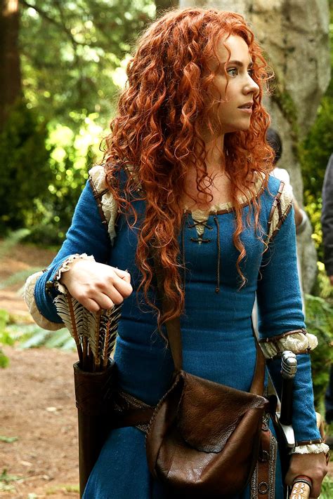 Amy Manson London As Merida Once Upon A Time Photo