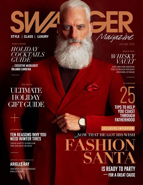 fashion santa paul mason holiday cover swagger swagger